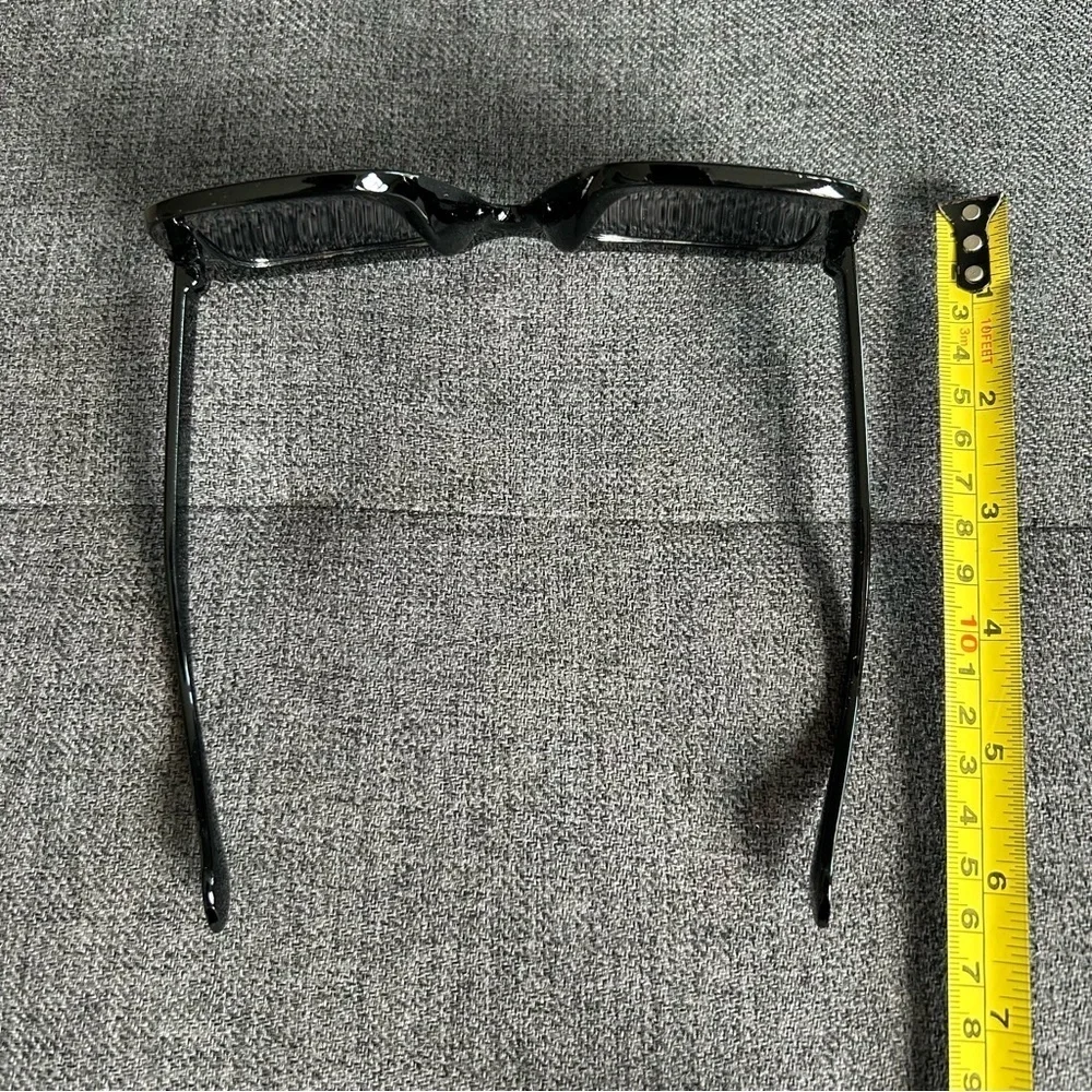 Sparkly, Fluted Rhinestone Rimmed Sunglasses, Black, Silver